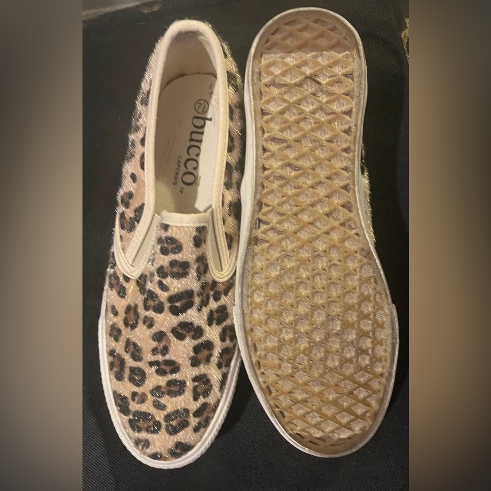 Pre-Loved Bucco Animal Print Casual Slip-Ons - Picture 3 of 6